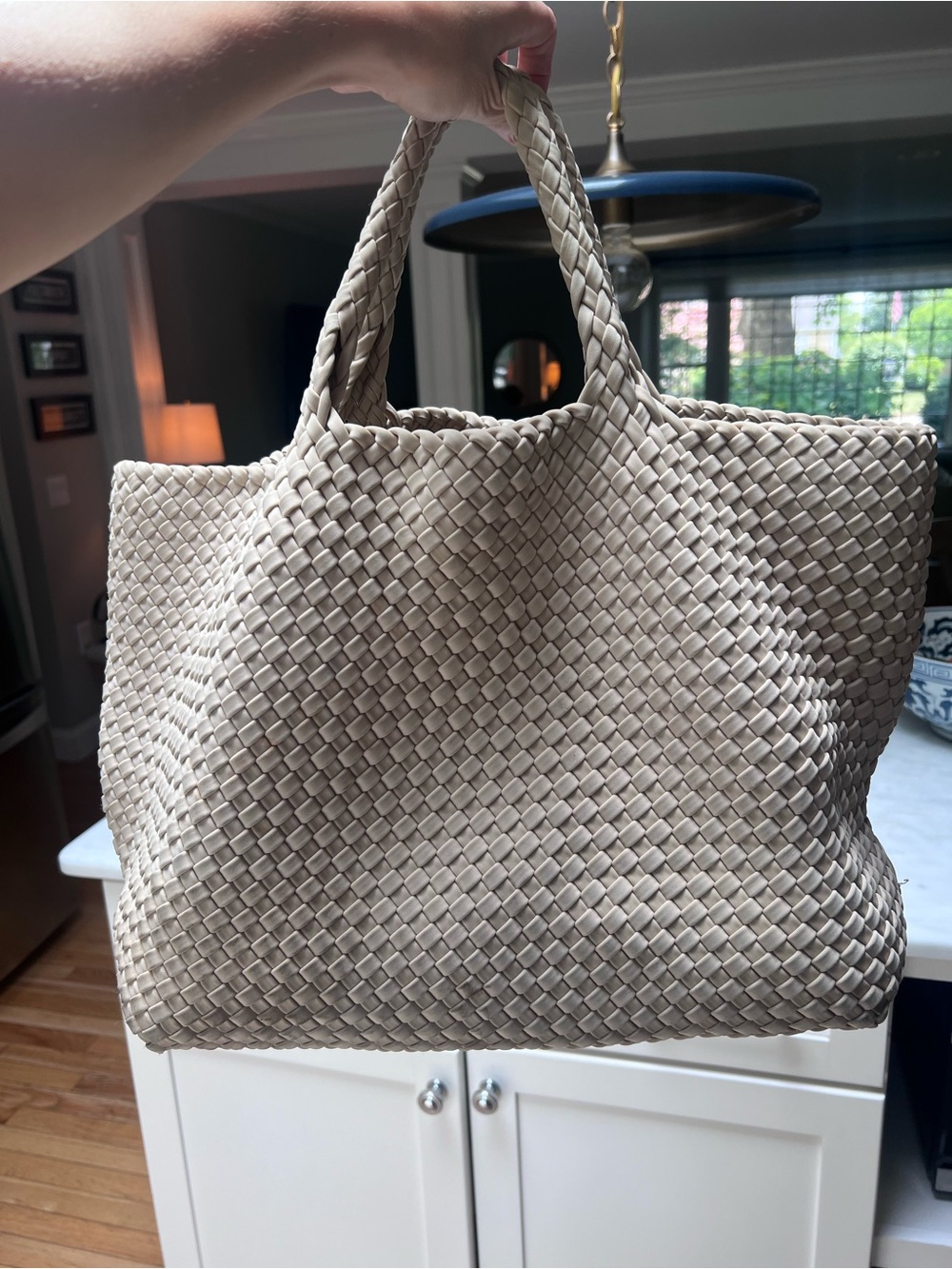 Naghedi Ecru St Barths Large Tote - Picture 4 of 10
